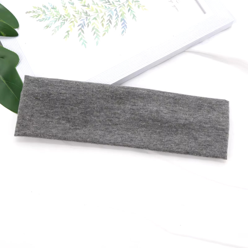 Elastic Cotton Hairband (loved by both women and men for its comfort, stretch, and minimalist design)
