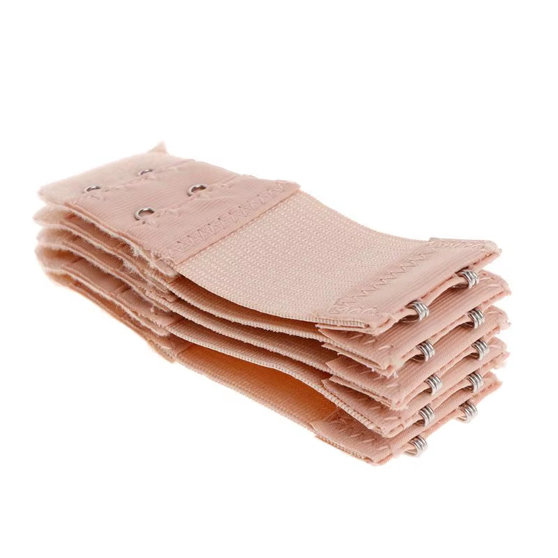 Upgrade Your Fit: 5 Bra Extenders with 2 Hooks – Soft, Stretchable & Perfect for Strapless Styles