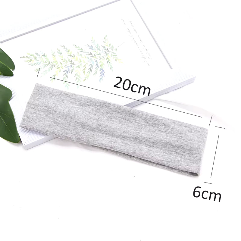 Elastic Cotton Hairband (loved by both women and men for its comfort, stretch, and minimalist design)
