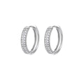 Circle Earrings for Women Vintage Punk Baroque Pearl Earrings Stainless Steel Ear Clip Women Jewelry Imitation Pearl Gift Mujer