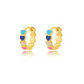 Circle Earrings for Women Vintage Punk Baroque Pearl Earrings Stainless Steel Ear Clip Women Jewelry Imitation Pearl Gift Mujer