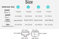 High Waist Women's Cotton Underwear in plus sizes, combining comfort