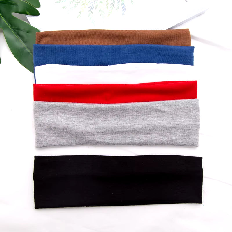 Elastic Cotton Hairband (loved by both women and men for its comfort, stretch, and minimalist design)