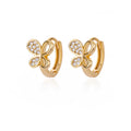 Circle Earrings for Women Vintage Punk Baroque Pearl Earrings Stainless Steel Ear Clip Women Jewelry Imitation Pearl Gift Mujer