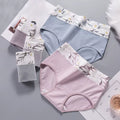 High Waist Women's Cotton Underwear in plus sizes, combining comfort