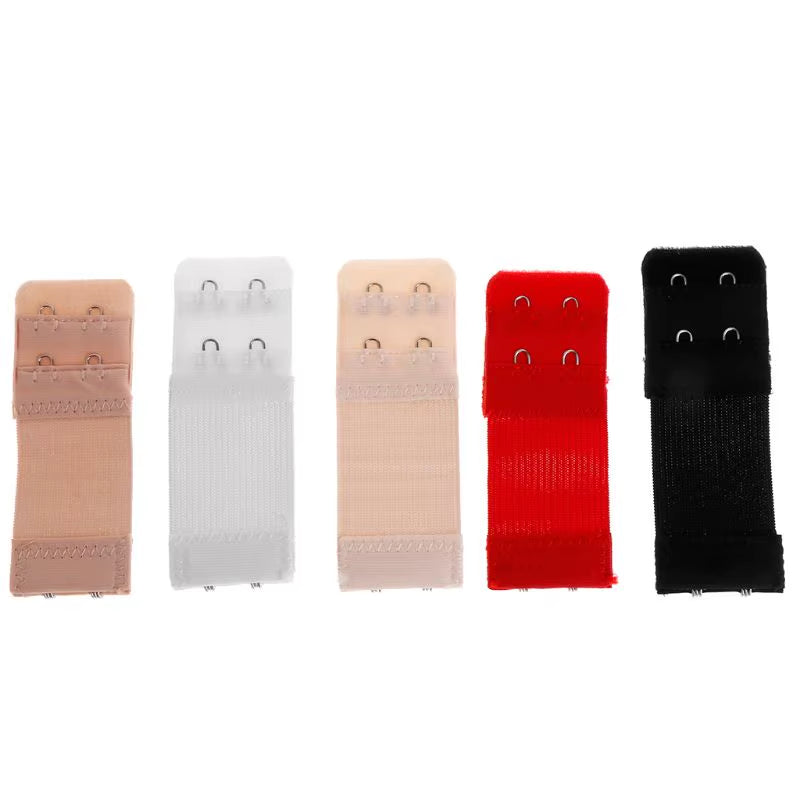 Upgrade Your Fit: 5 Bra Extenders with 2 Hooks – Soft, Stretchable & Perfect for Strapless Styles