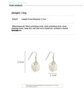 Women'S Complex Ear Rings Shell Earrings
