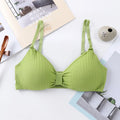 Wire Free Bras for Women Push up Bra Sexy Lingerie Comfort Bra Tops Female Brassiere Seamless Underwear Solid Intimates