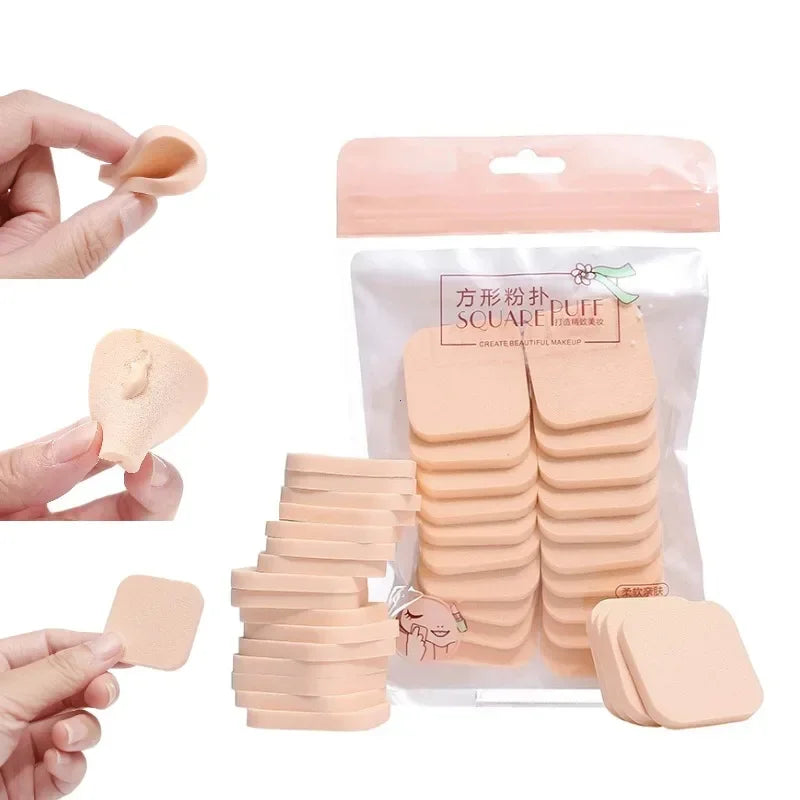 10Pcs/20Pcs Makeup Sponge Powder Puff Set