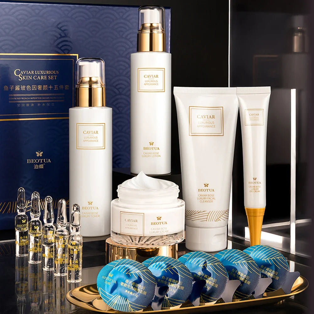 15PCS Caviar Skin Care Set