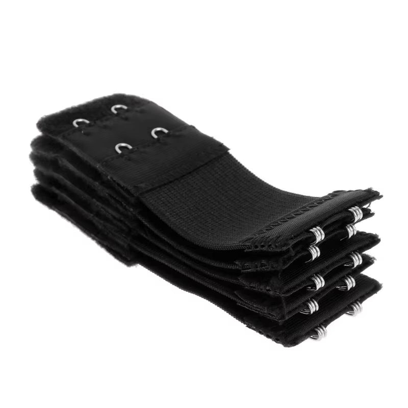 Upgrade Your Fit: 5 Bra Extenders with 2 Hooks – Soft, Stretchable & Perfect for Strapless Styles