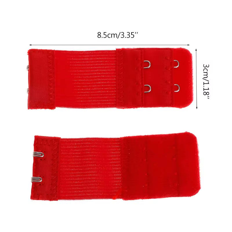 Upgrade Your Fit: 5 Bra Extenders with 2 Hooks – Soft, Stretchable & Perfect for Strapless Styles
