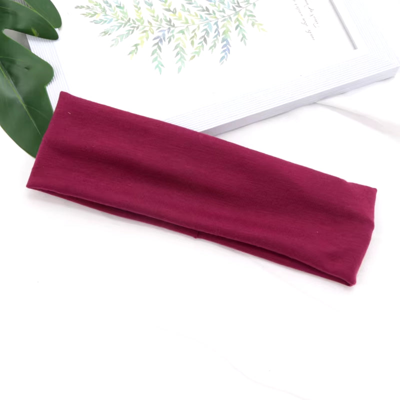 Elastic Cotton Hairband (loved by both women and men for its comfort, stretch, and minimalist design)