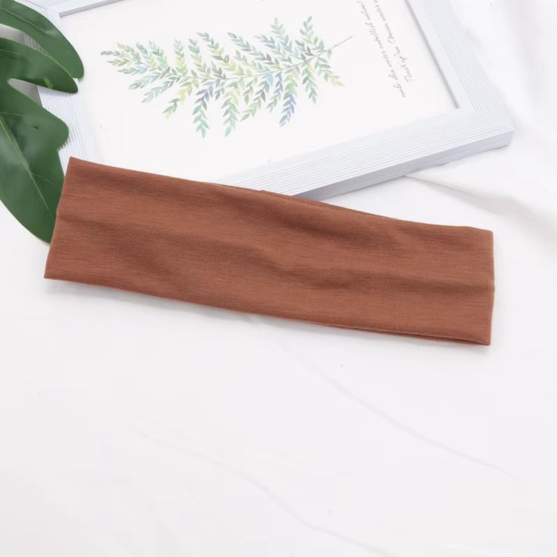 Elastic Cotton Hairband (loved by both women and men for its comfort, stretch, and minimalist design)