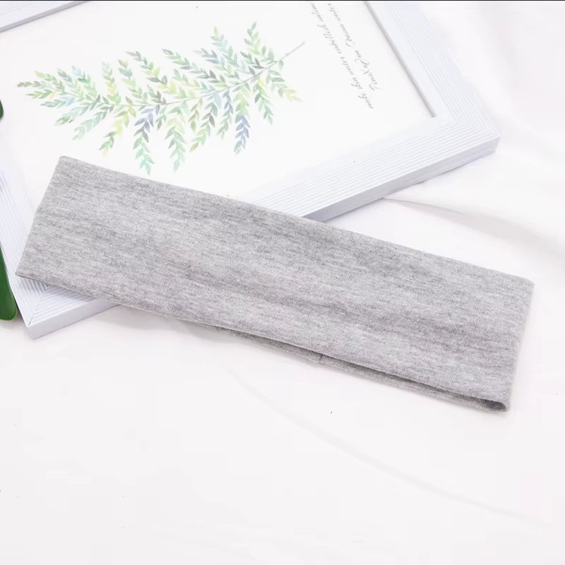 Elastic Cotton Hairband (loved by both women and men for its comfort, stretch, and minimalist design)