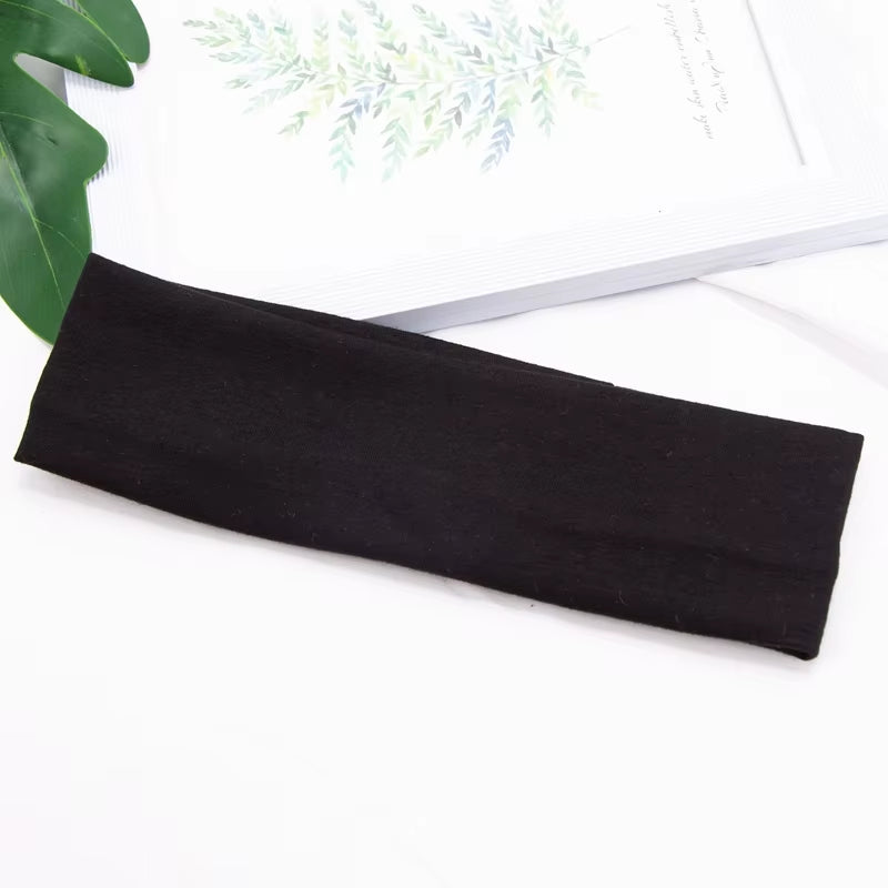 Elastic Cotton Hairband (loved by both women and men for its comfort, stretch, and minimalist design)