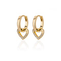 Circle Earrings for Women Vintage Punk Baroque Pearl Earrings Stainless Steel Ear Clip Women Jewelry Imitation Pearl Gift Mujer
