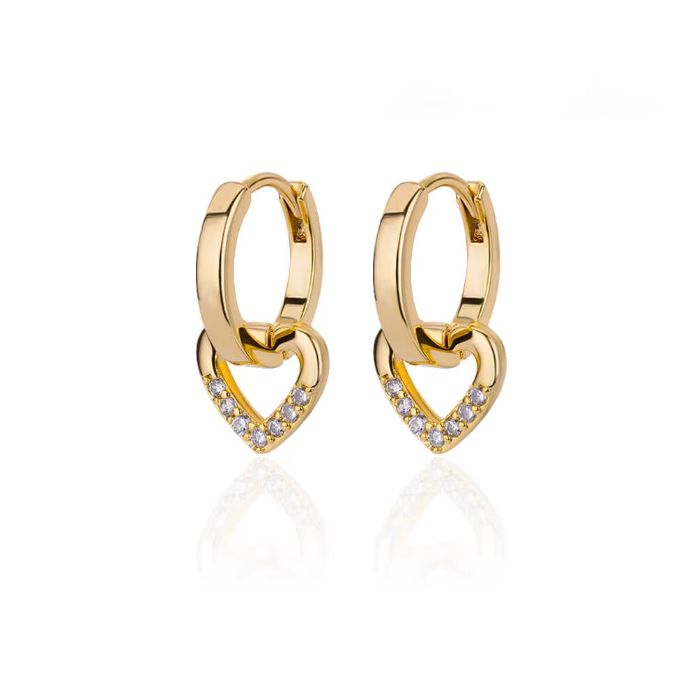 Circle Earrings for Women Vintage Punk Baroque Pearl Earrings Stainless Steel Ear Clip Women Jewelry Imitation Pearl Gift Mujer