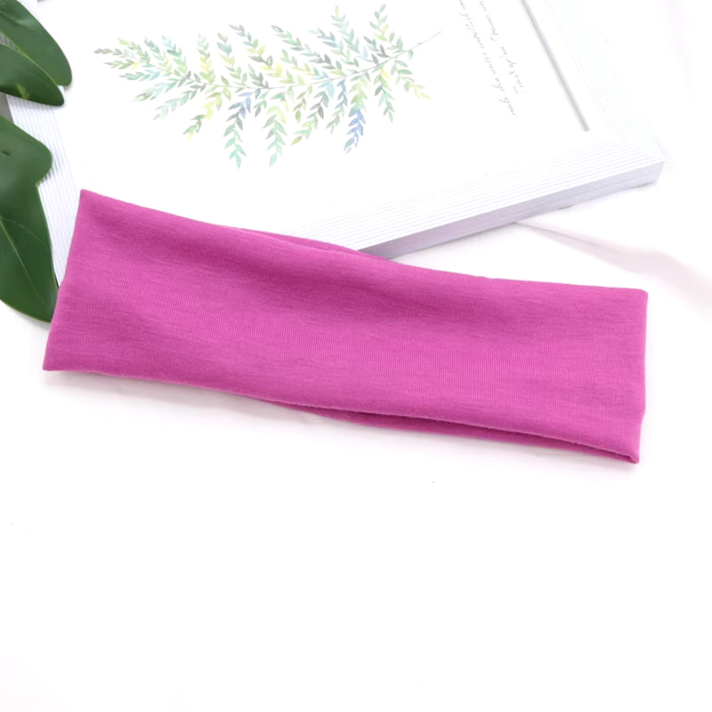 Elastic Cotton Hairband (loved by both women and men for its comfort, stretch, and minimalist design)